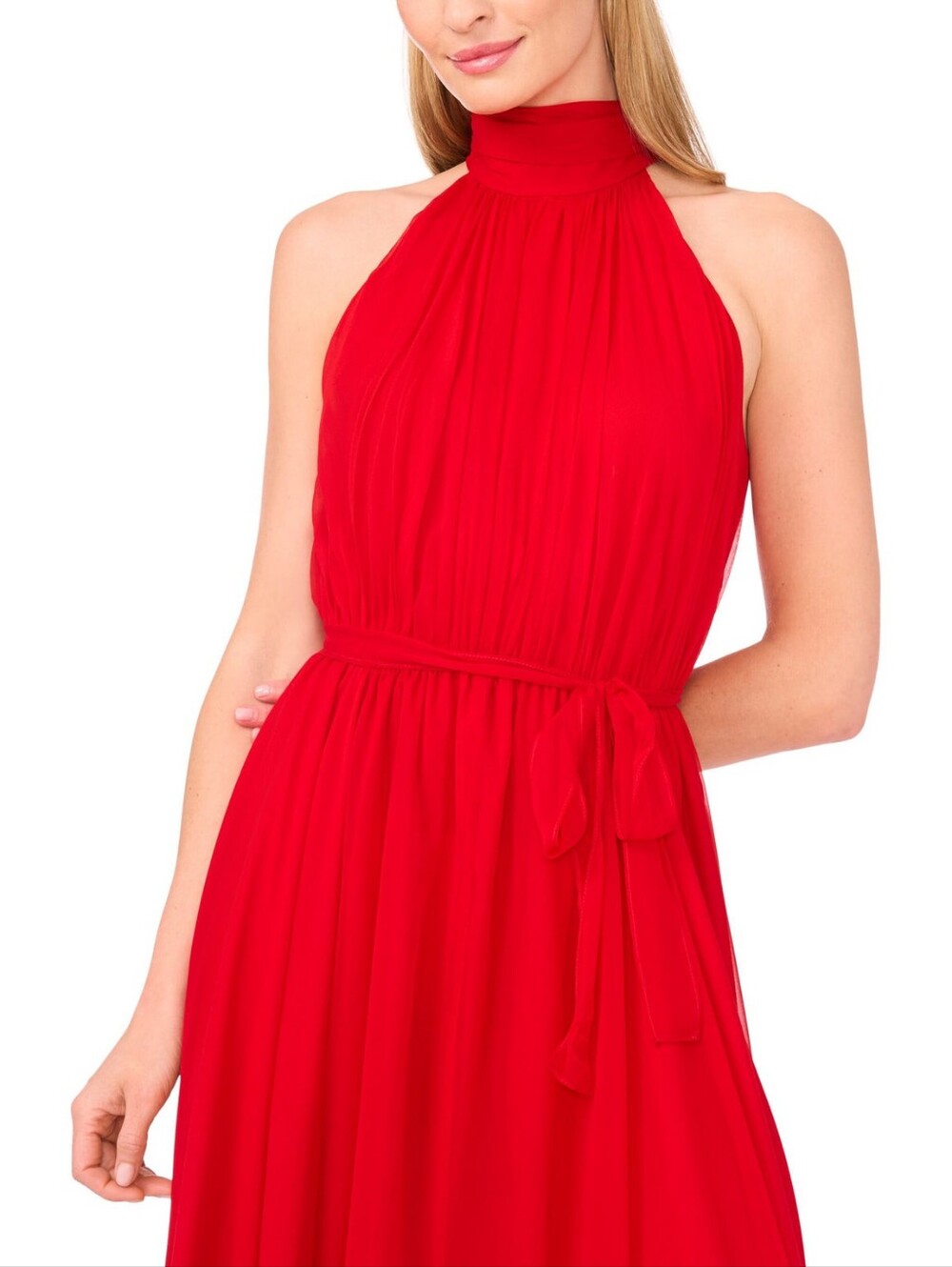 NWOT TED BAKER | $275 Handkerchief Hem Midi Dress - Picture 2 of 3